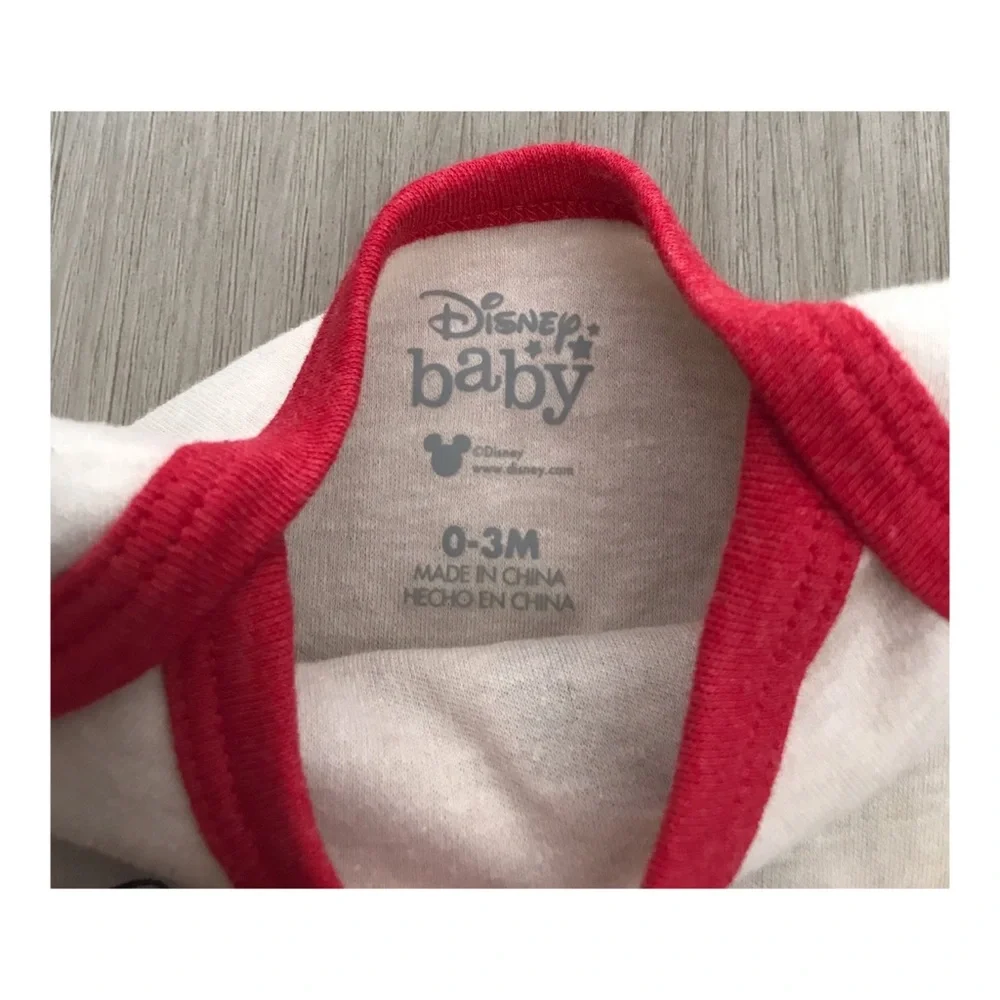 MICKEY MOUSE DISNEY BABY 3 PIECE OUTFIT SIZE 0-3 MONTHS - Picture 5 of 5